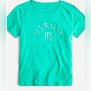 J.Crew Broken-In Jersey “VIRGO” T-Shirt- NWT- Summer Green- Size MEDIUM